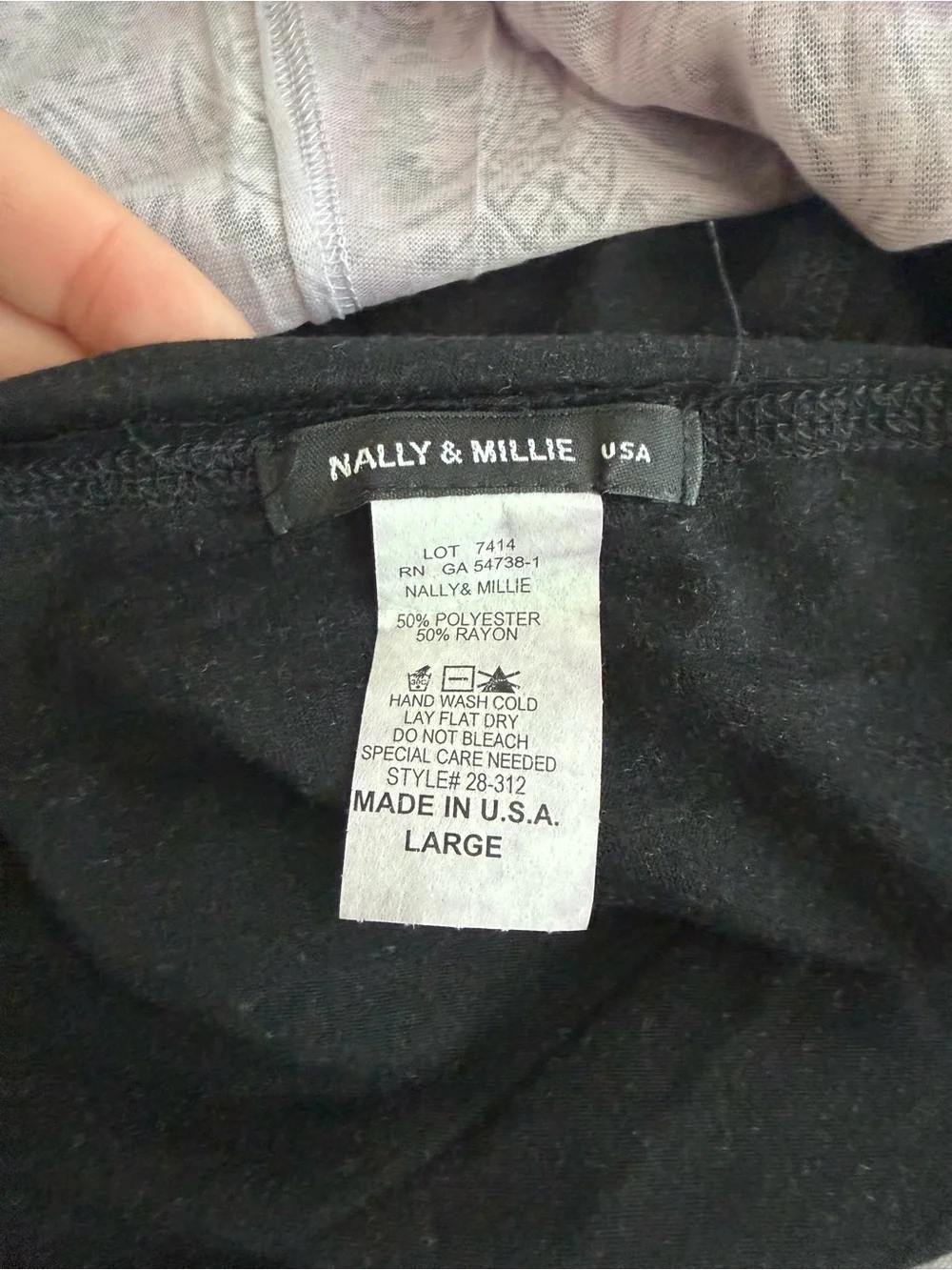 NWT Vintage Nally & Millie USA Size Large Low Rise Y2K Midi Skirt